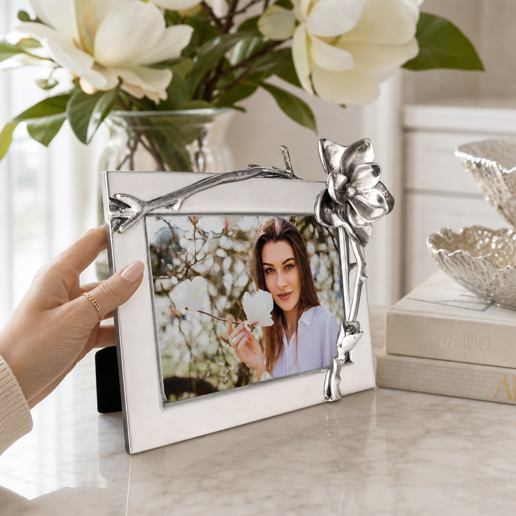 Magnolia Blossom Picture Frame - 4X6
