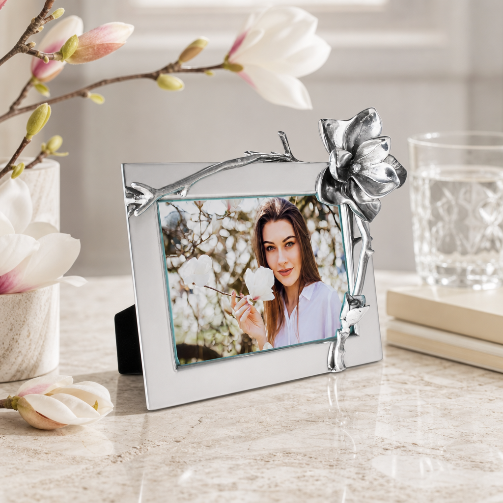 Magnolia Blossom Picture Frame - 4X6