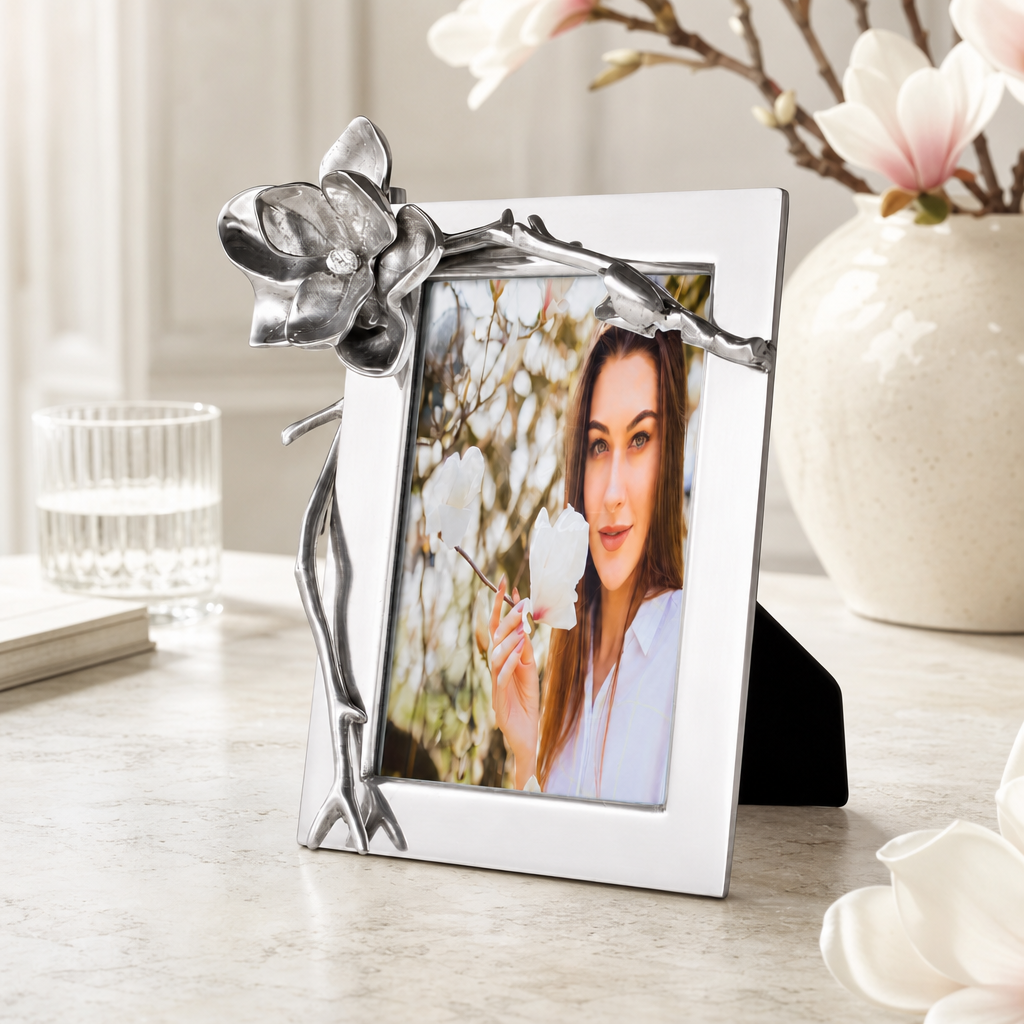 Magnolia Blossom Picture Frame - 4X6