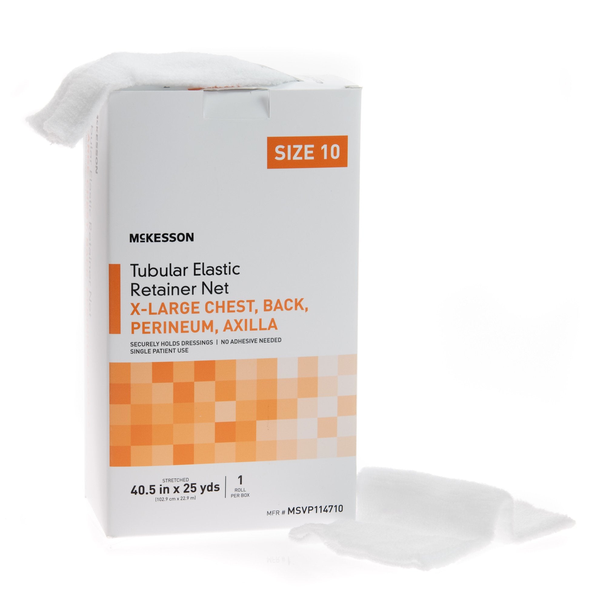 McKesson Tubular Bandage, Size 10, 25 Yard MSVP114710