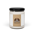 Calming Dog Scented Soy Candle — Stress Relief Aromatherapy, 9oz