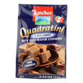 Loacker Quadratini Bite Size Chocolate Wafer Cookies (Pack of 6)
