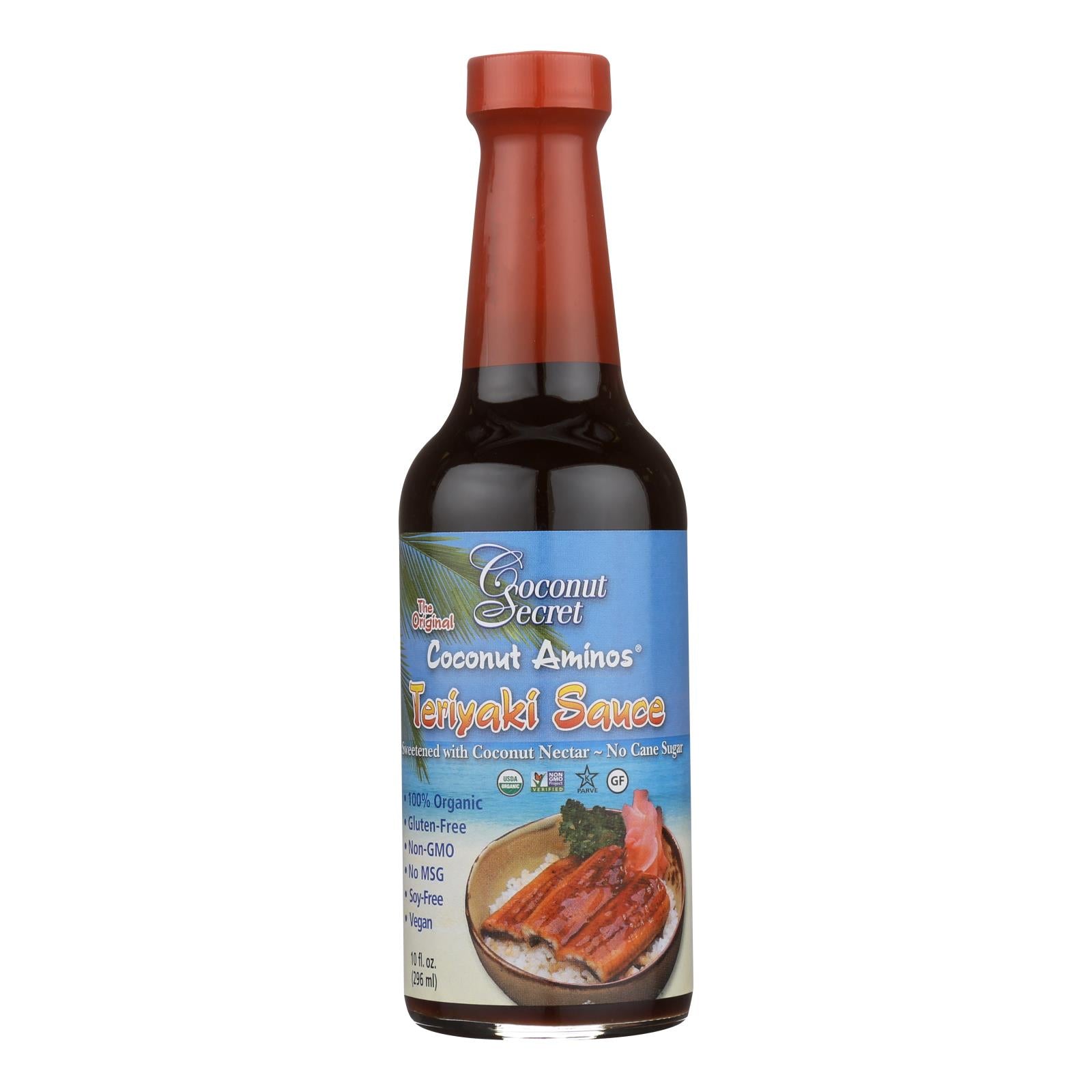 Coconut Secret Organic  Teriyaki Sauce (10 Fl Oz x 12)