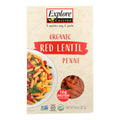 Explore Cuisine Organic Red Lentil Penne, 8 oz, Pack of 6