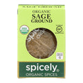Spicely Organics Organic Ground Sage (6 x 0.3 Oz)