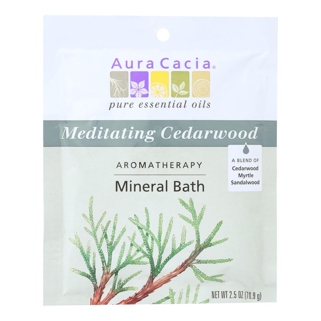 Aura Cacia Mineral Bath Meditation, 2.5 Oz., 6-Pack