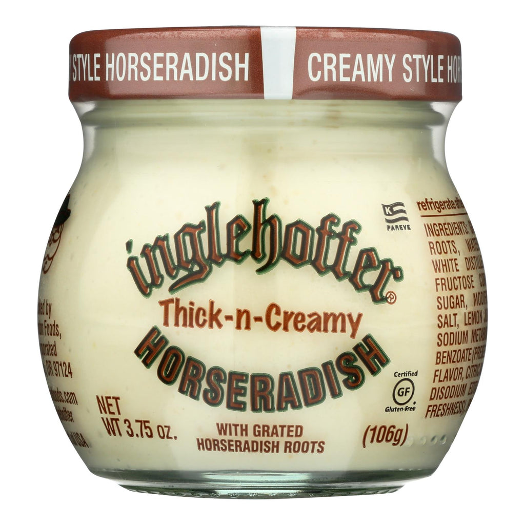 Inglehoffer, Smooth and Tangy Cream Style Horseradish, 3.75 oz, Pack of 12