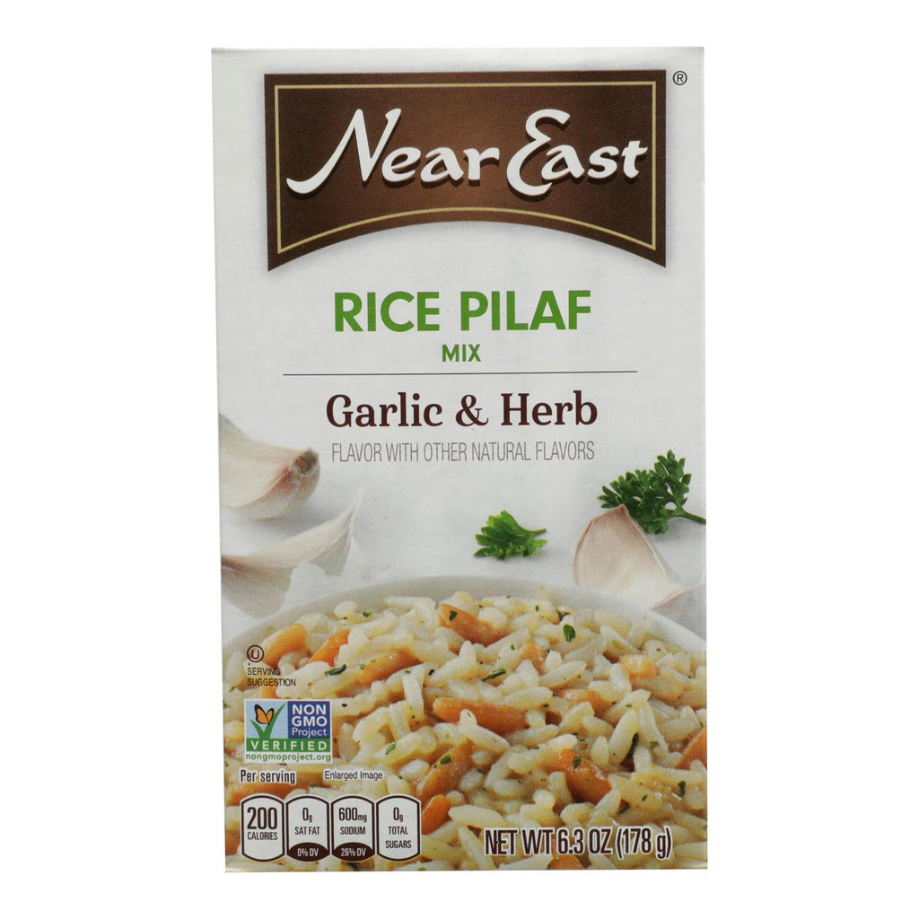 Near East Garlic & Herb Rice Pilafs (Pack of 12 - 6.3 Oz.)