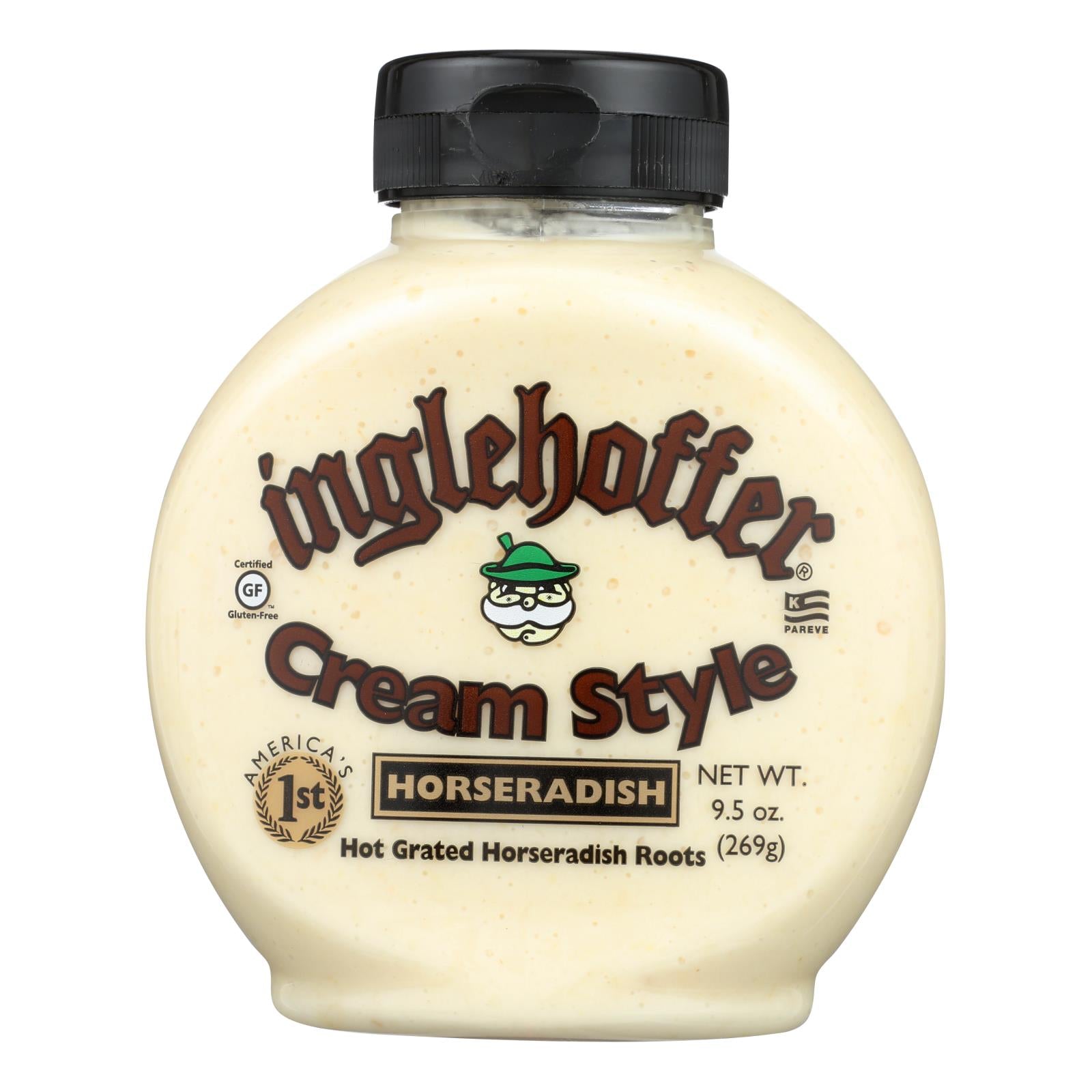 Inglehoffer Creamy Horseradish, 9.5 oz, Pack of 6
