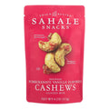 Sahale Snacks Glazed Cashews - Pomegranate and Vanilla Flavour, 4 Oz. (Pack of 6)