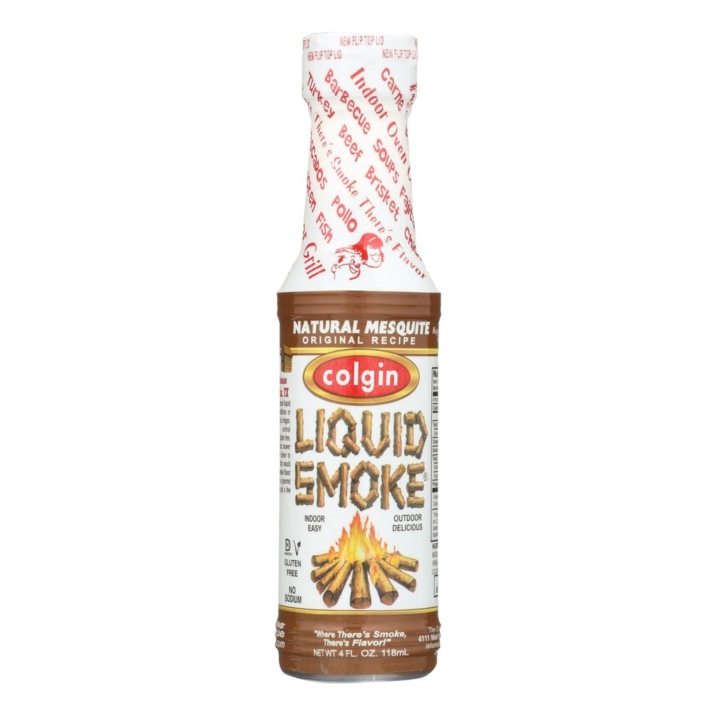 Colgin Mesquite Liquid Smoke, 4 fl oz, Pack of 6