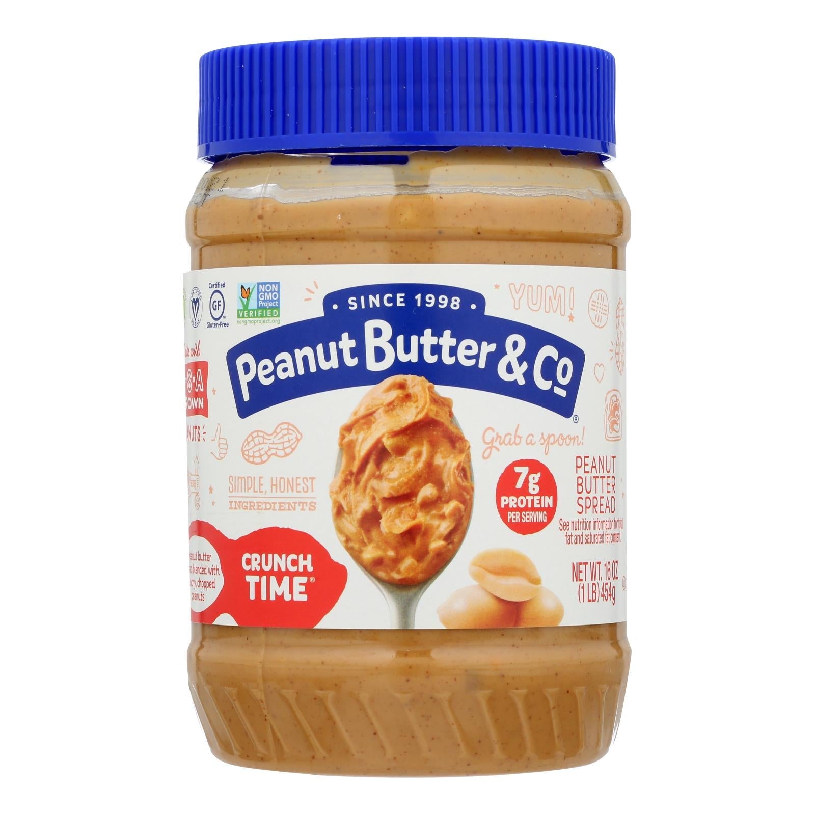 Peanut Butter & Co. Crunchy Peanut Butter (16 Oz., 6-Pack)