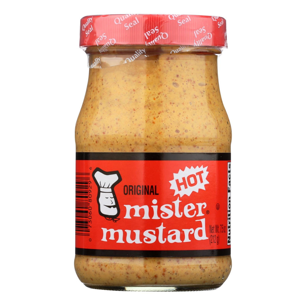 Original Hot Mister Mustard, 7.5 oz, Case of 6