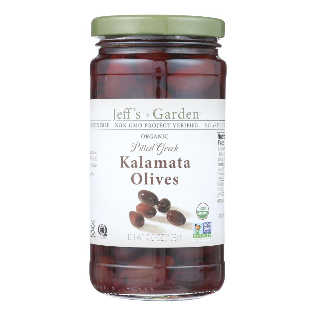 Jeff's Natural Kalamata Olives 7 Oz. Pack of 6