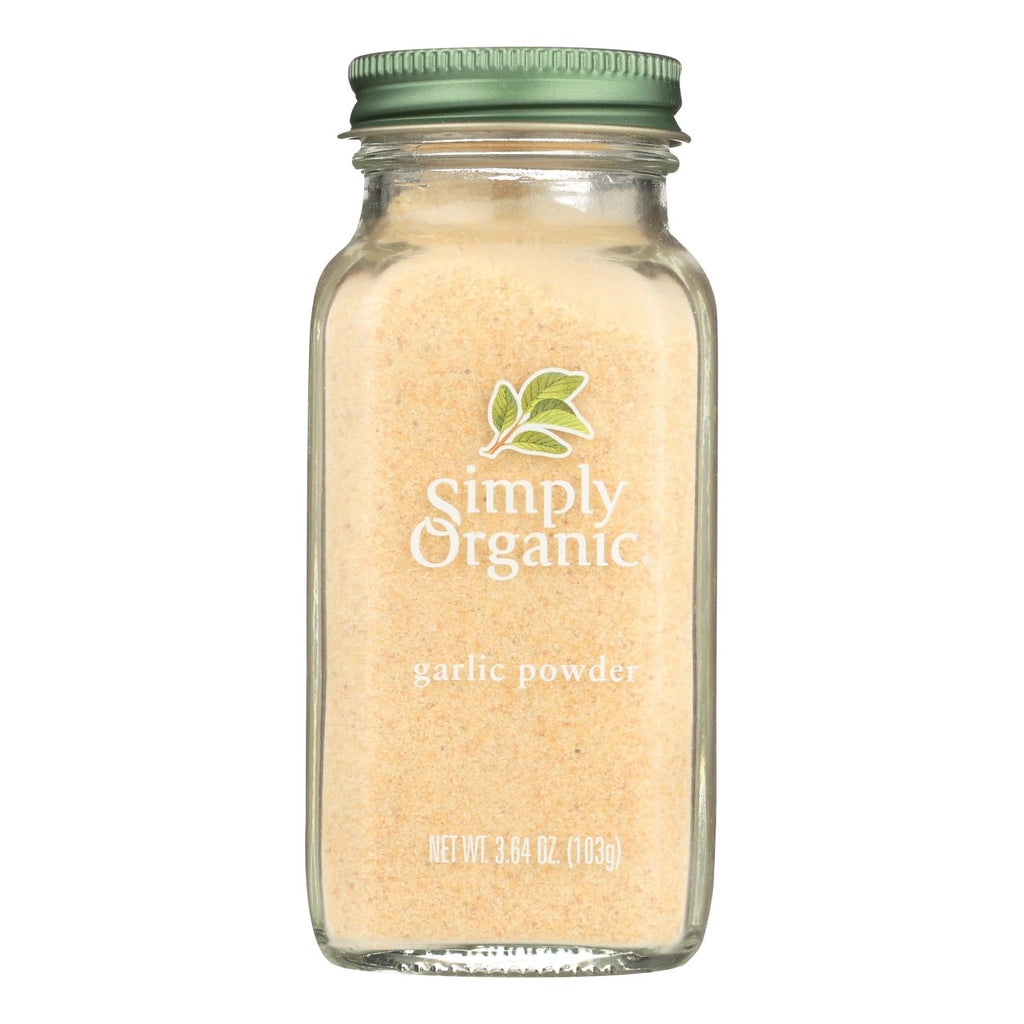 Simply Organic Garlic Powder, 3.64 oz, Pack of 6