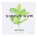 Simply Gum - Spearmint Chewing Gum (180 Pieces, 12 Packs)