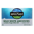 Wild Planet White Anchovies in Extra Virgin Olive Oil, 4.4 oz (Case of 12)