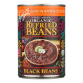 Amy's Organic Reduced Sodium Black Bean Refried Beans, 12 Pack - 15.4 Oz. Each