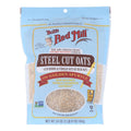 Bob's Red Mill Steel Cut Oats, Family Pack (4-Pack, 24 Oz. Each), Whole Grain, Non-GMO, Gluten-Free, Kosher