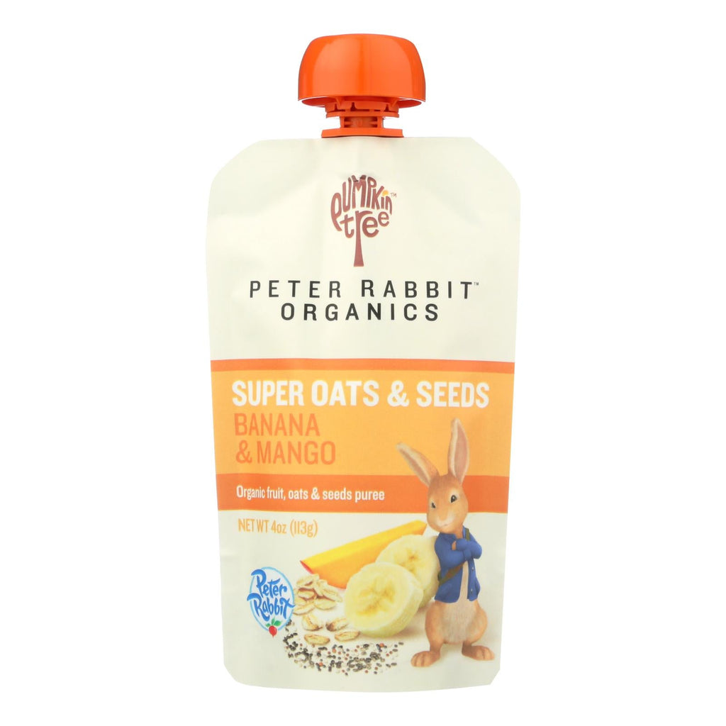 Peter Rabbit Organics Banana & Mango Oats & Seeds (10 Pack - 4 Oz.)