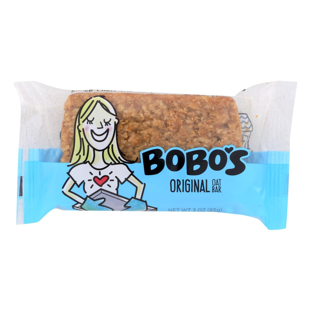 Bobo's All Natural Original Oat Bars, 3 oz, Case of 12