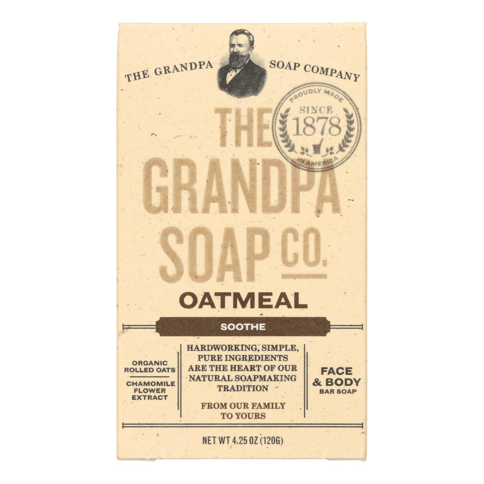Grandpa's Oatmeal Soap Bar (4.25 Oz.)