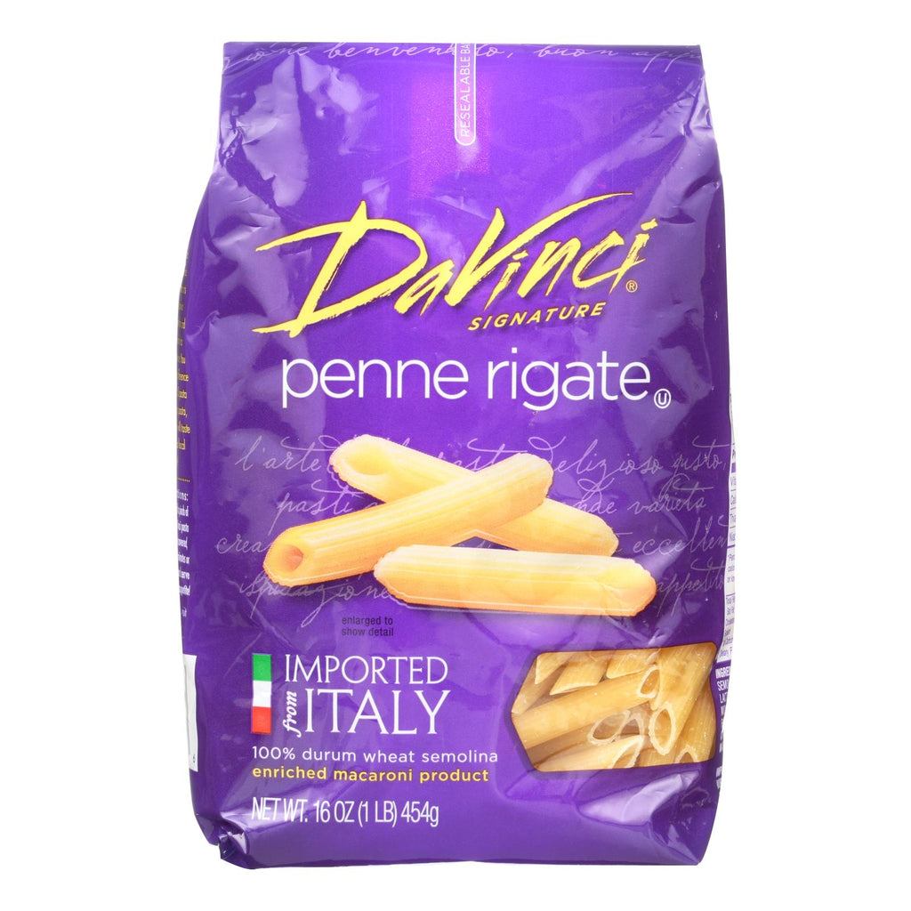 DaVinci Penne Rigate Pasta, 1 lb, Case of 12