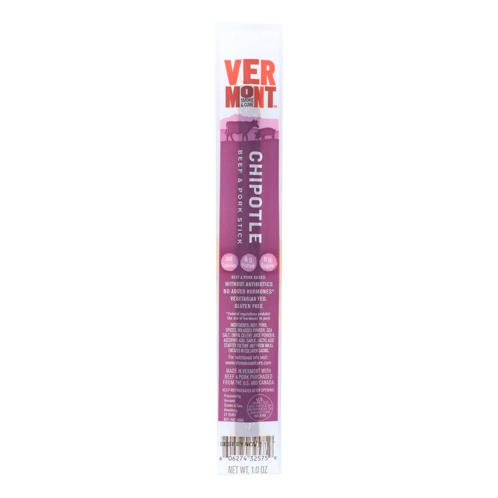 Vermont Smoke and Cure Chipotle Realsticks (Pack of 24) 1 Oz