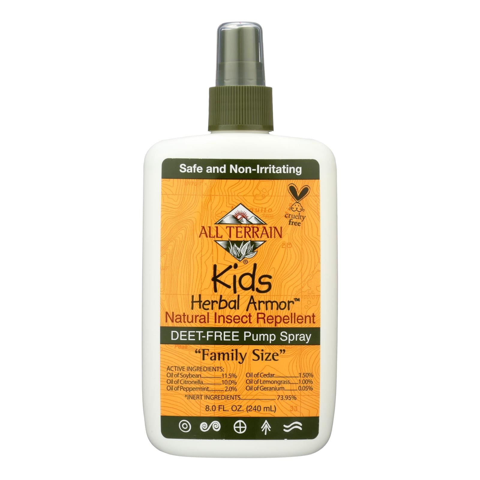 All-Terrain Herbal Armor Natural Insect Repellent, 8 Oz.