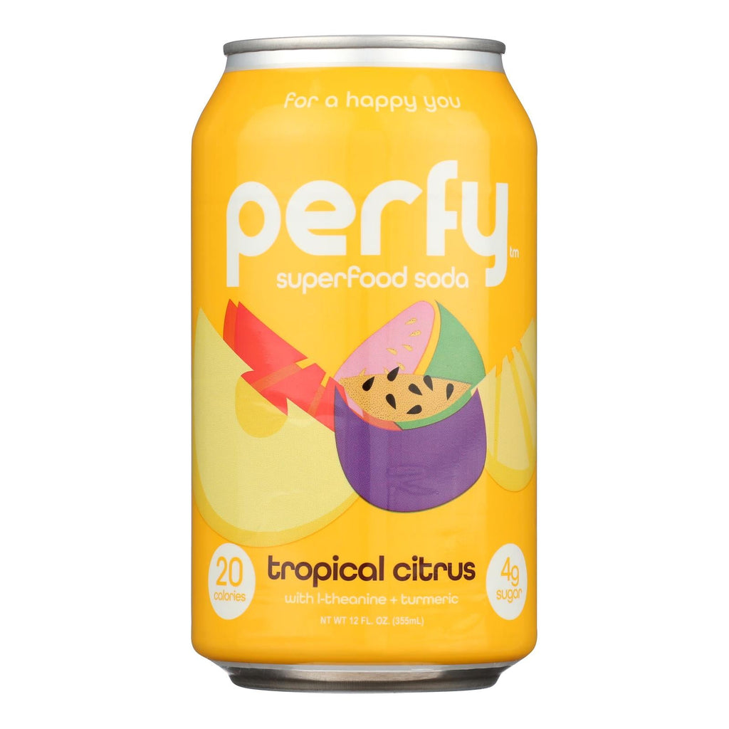 Perfy Tropical Citrus Drink, Case of 12, 12 fl oz