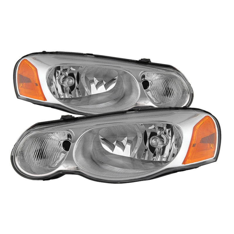 SPYDER Xtune Chrysler Sebring Convertible & Sedan 04-06 OEM Style Headlights Chrome HD-JH-CHRSE04-4D-AM-C 9029639