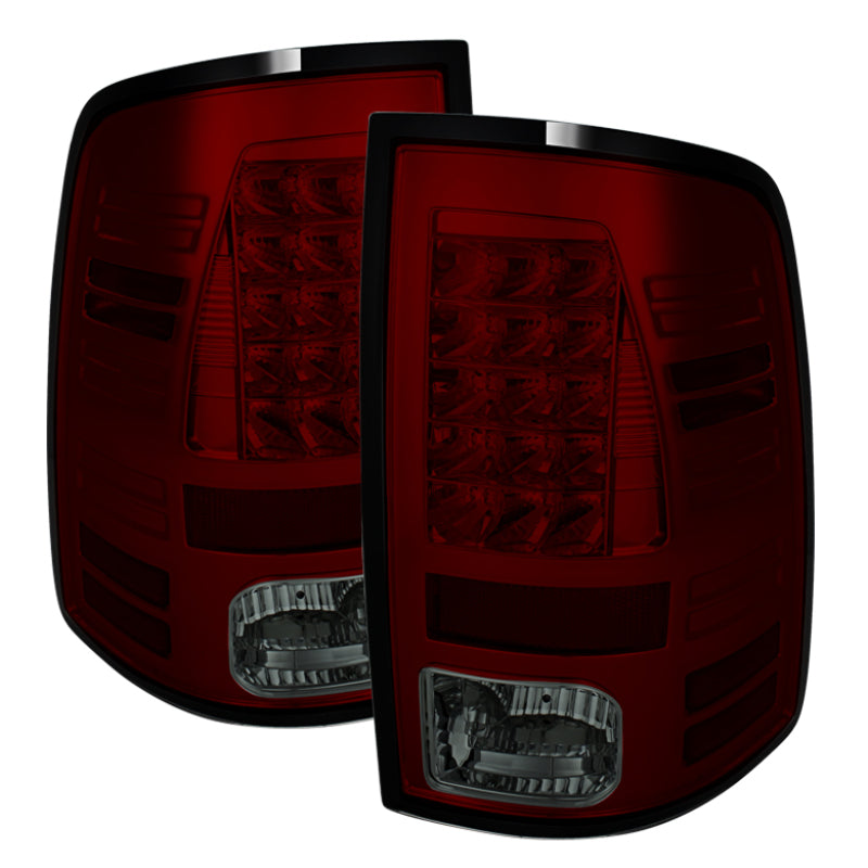 SPYDER Dodge Ram 1500 13-14 13-14 LED Tail Lights LED Model only - Red Smke ALT-YD-DRAM13-LED-RS 5077561