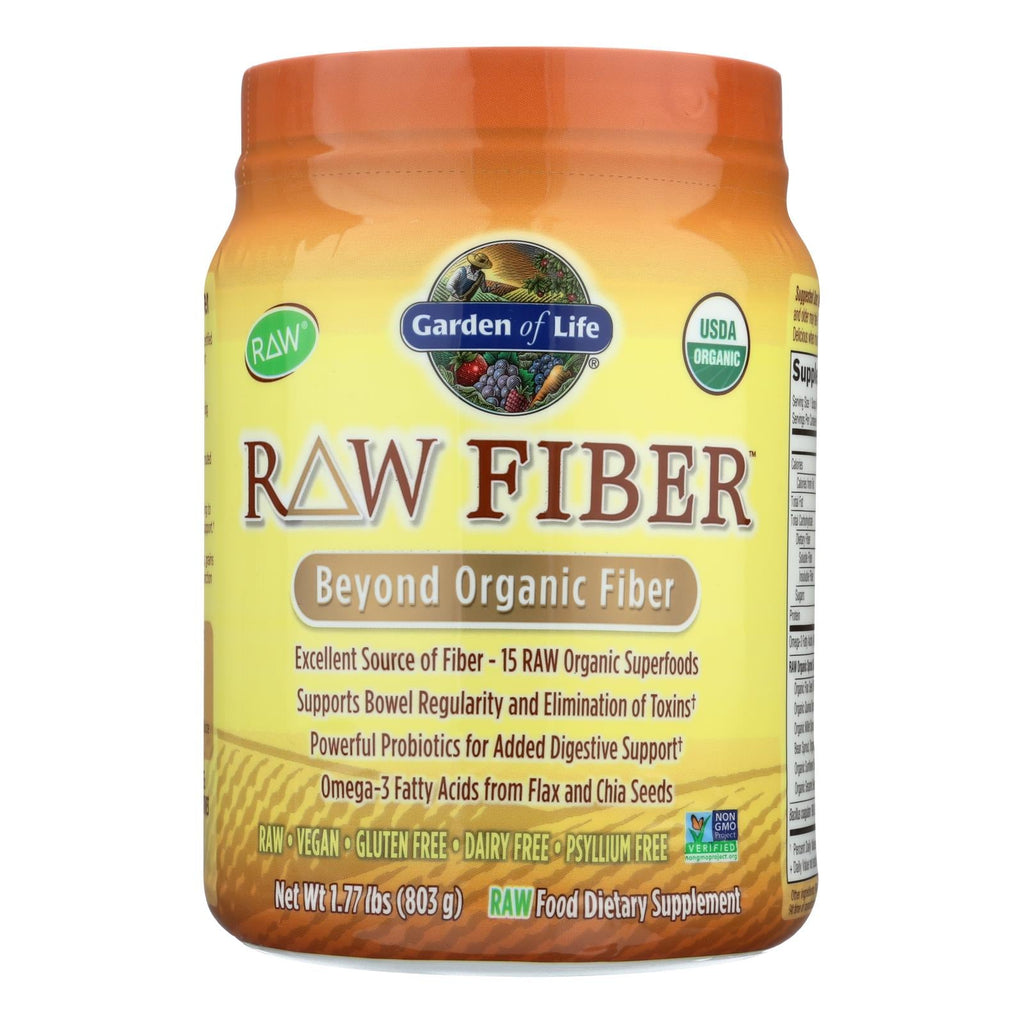 Garden Of Life Raw Organic Fiber Powder, 1.77 Pound