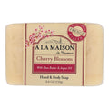 A La Maison Cherry Blossom Bar Soap, 8.8 Ounces