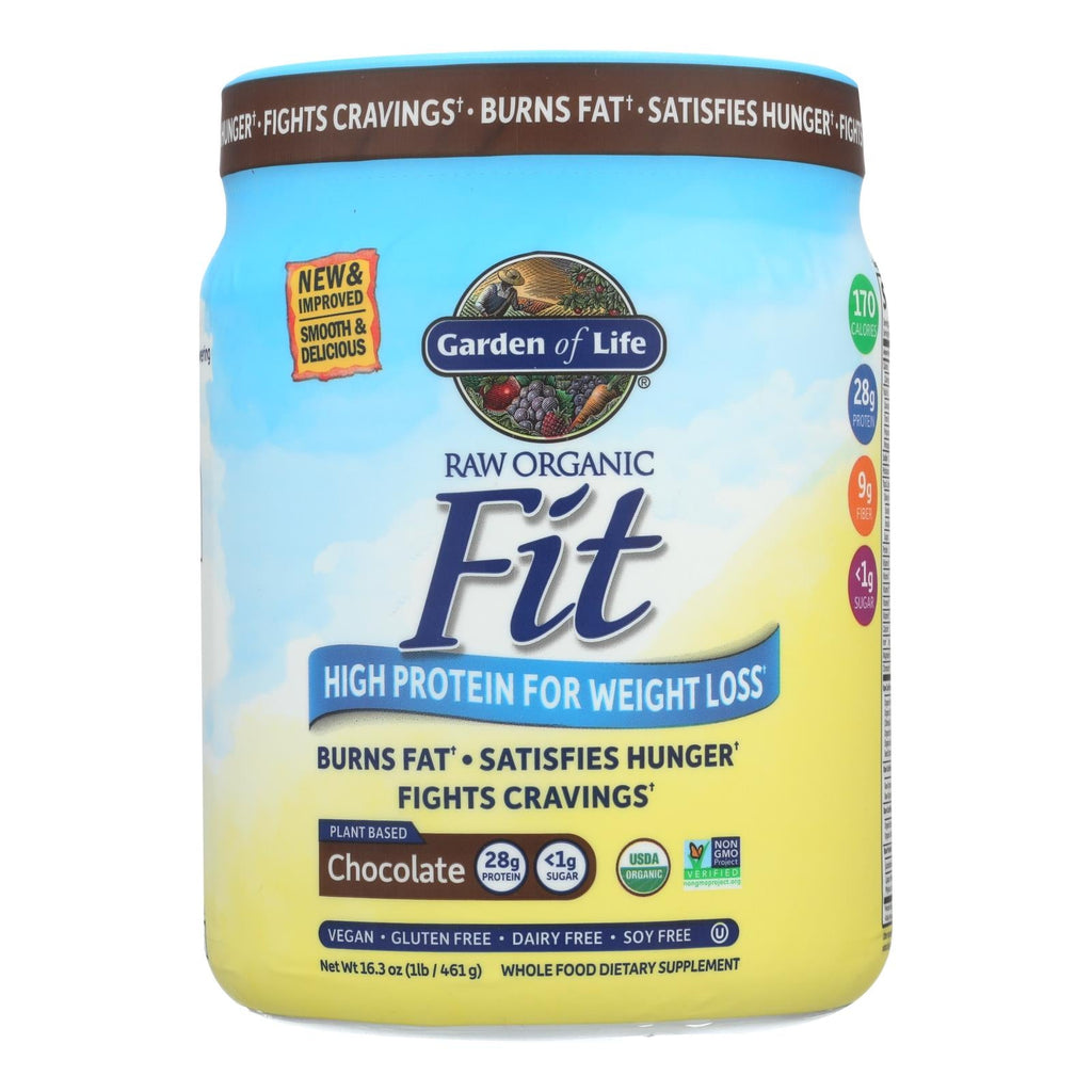 Garden of Life Raw Fit Organic Chocolate, 16.04 Ounce