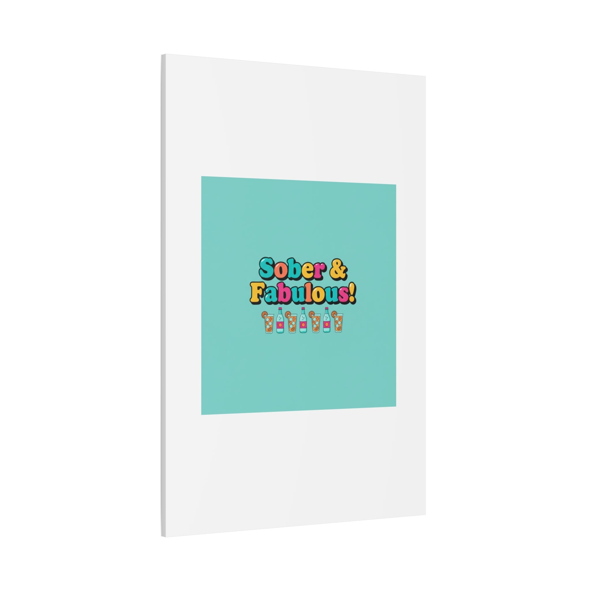 Sober & Fabulous! Canvas | Dry January, Mocktail Trend