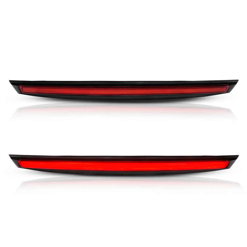 ANZO 2007-2014 Chevrolet Suburban 1500 LED 3rd Brake Light Black Housing Red Lens w/ Spoiler 1pc 531110