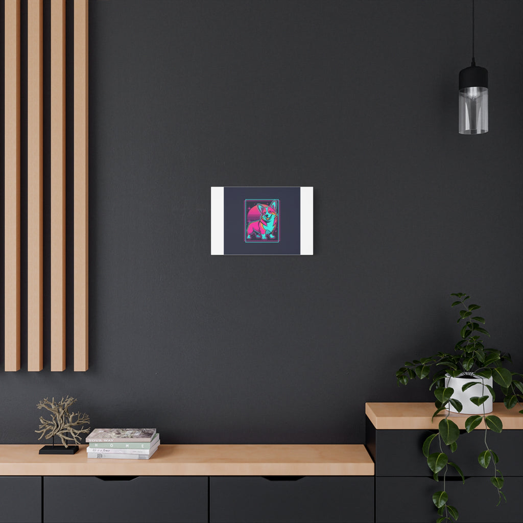 Platonic Love Corgi Canvas | Friendship Valentine, Galentine’s Wall Art