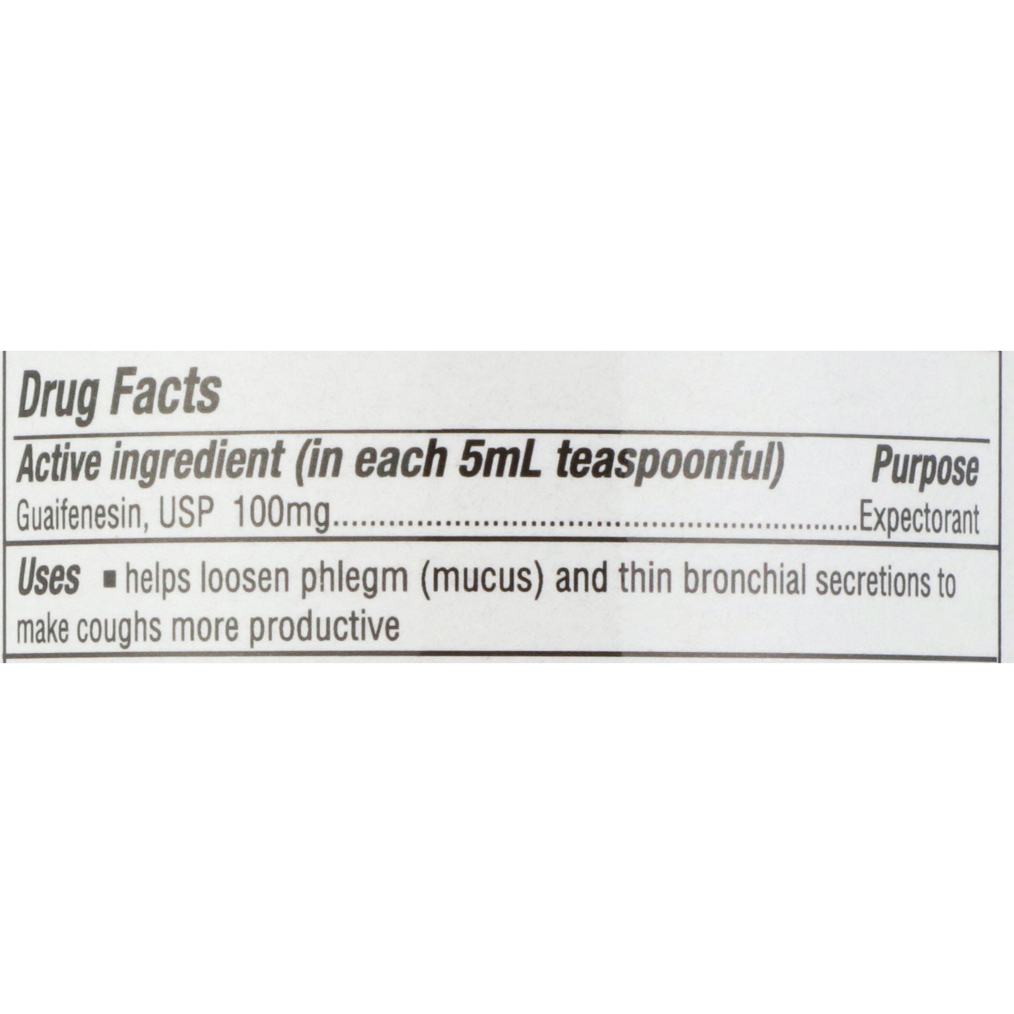 Geri-Care® Guaifenesin Cold and Cough Relief, 16-ounce Bottle QROB-16-GCP