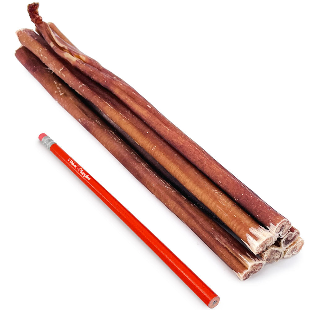 ValueBull USA Bully Sticks for Dogs, Medium 12 Inch, 25 Count