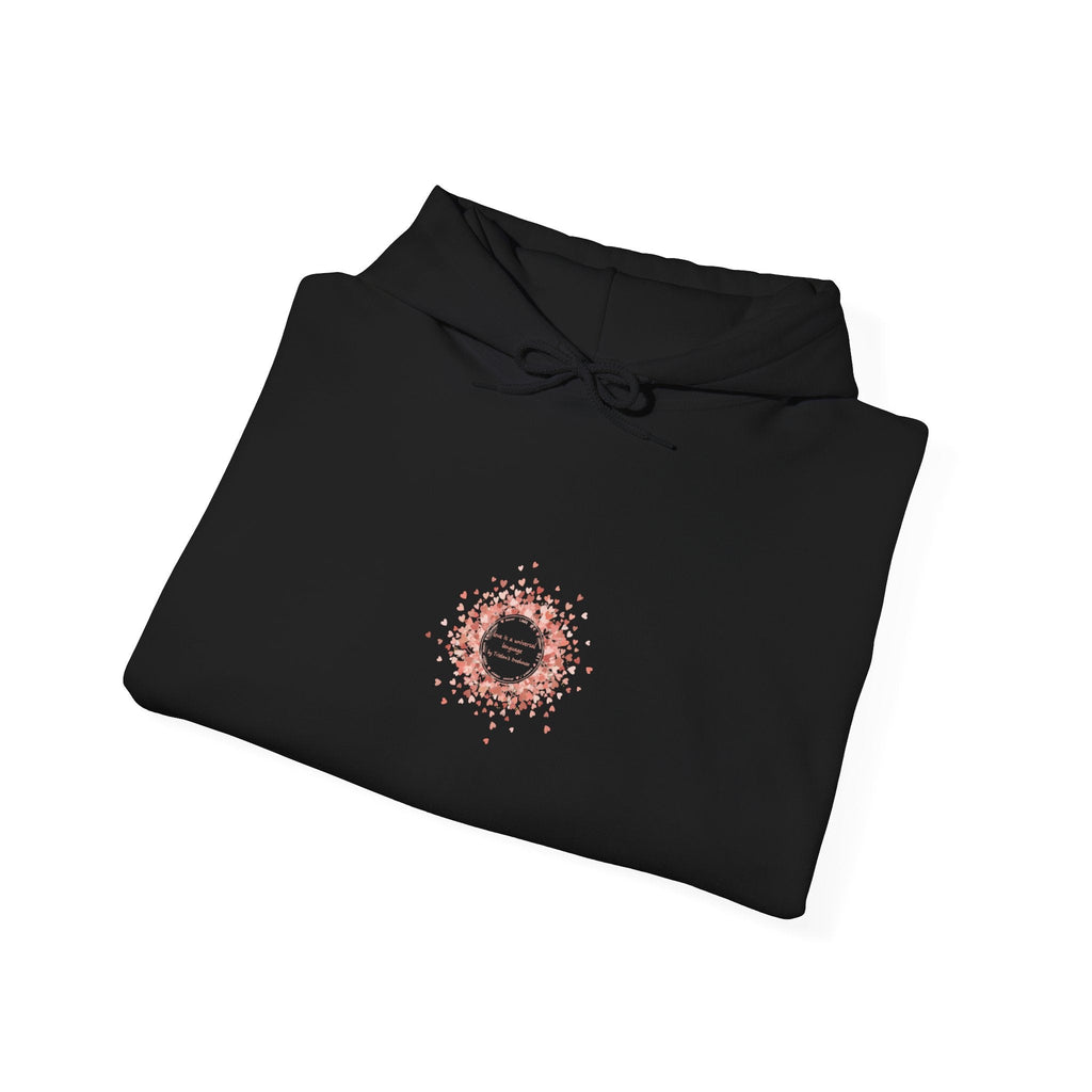 Tiny Heart Confetti Wreath Hoodie | tiny heart design, valentine doodle