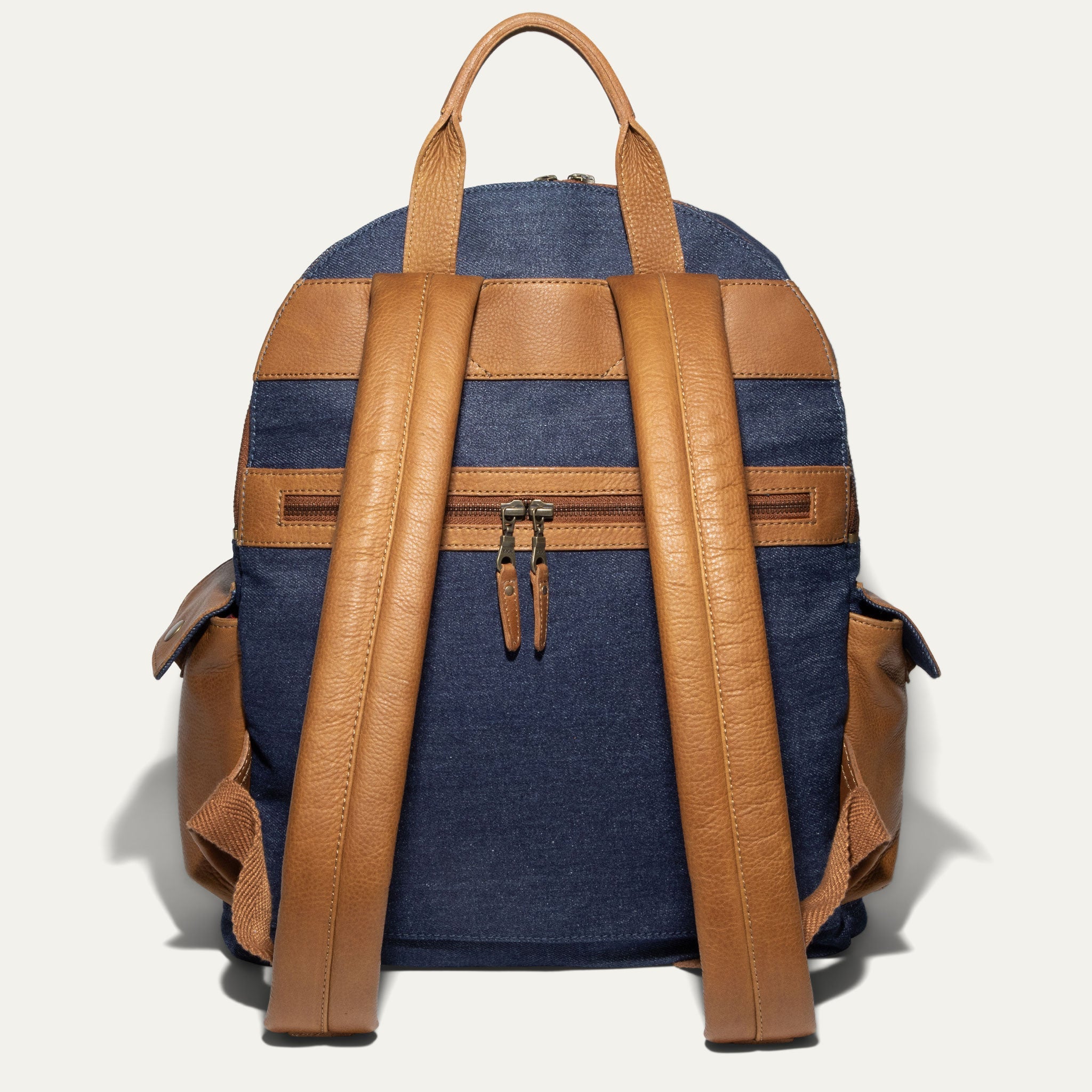 Canvas & Leather Backpack