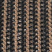 Eden's Decor Straight Flat-Edged Sun Shade Sail Rectangular 14' x 22' Brown UV-Blocking Outdoor Canopy Fabric Cloth Awning for Pergola Patio Garden Backyard Custom Size