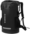Waterproof Roll Top Kayak Dry Backpack, Floating Outdoor Dry Sack Boating Sailing Canoeing Rafting Fishing Camping 85L Black