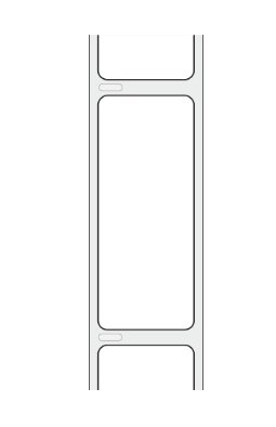 Blank Label Shamrock Thermal White Permanent 1-4/10 X 3-1/2 Inch THERM-TL55-DO-1