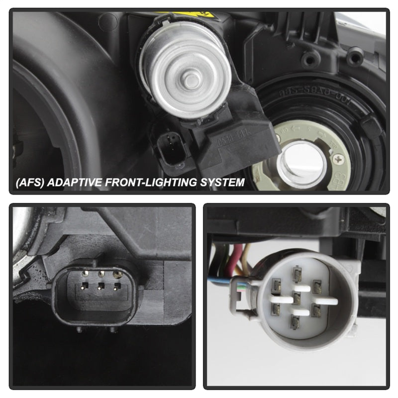SPYDER xTune 10-12 Lexus ES350 Driver Side HID/AFS Headlight - OEM Left (PRO-JH-LES10-AFS-OE-L) 9943294