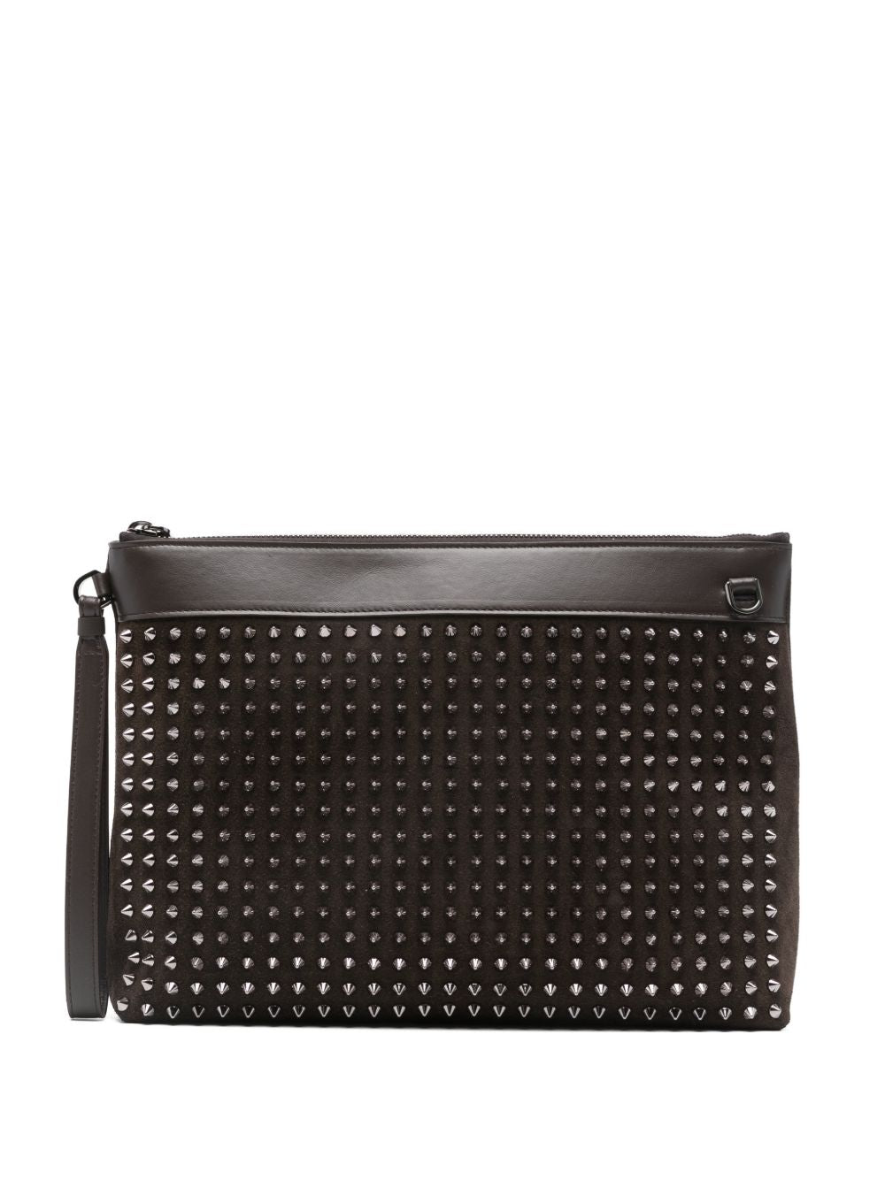 CHRISTIAN LOUBOUTIN Mini Funky Leather Pouch Handbag