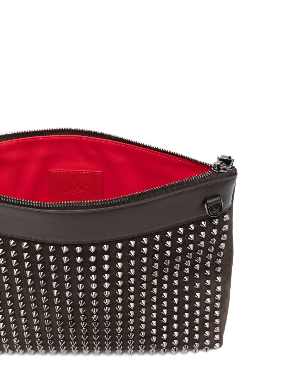 CHRISTIAN LOUBOUTIN Mini Funky Leather Pouch Handbag