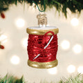 Red Spool Of Thread Ornament