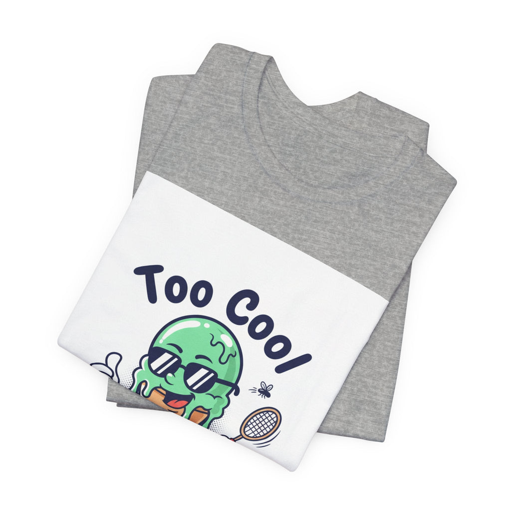 Too Cool Ice Cream Tee – 'Too Cool for the melldom.' Graphic Shirt